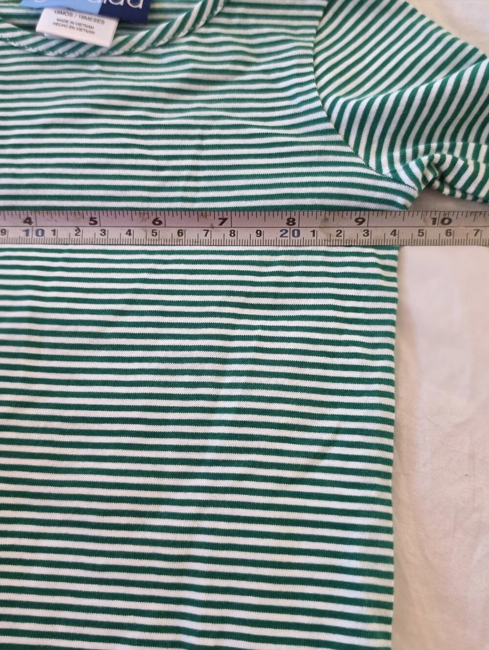 Good Lad Infant Boy's Christmas 2 piece Long Romper Overall NWOT 18m